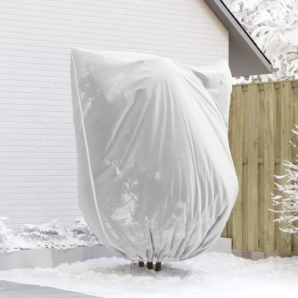 Frost Protection Plant Fleece Covers 3 pcs White 2.4 x 2 m