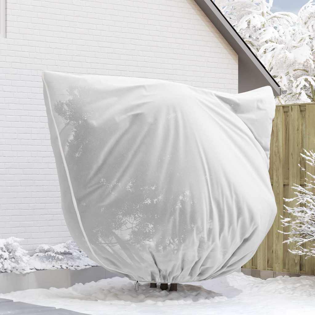 Frost Protection Plant Fleece Covers 3 pcs White 2.5 x 3.14 m