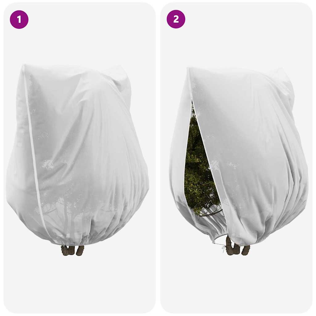 Frost Protection Plant Fleece Covers 3 pcs White 3 x 3.93 m