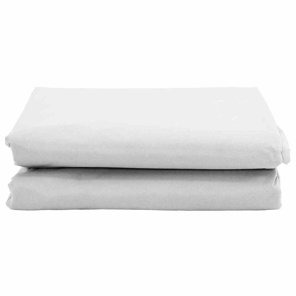 Frost Protection Plant Fleece Covers 3 pcs White 3 x 3.93 m