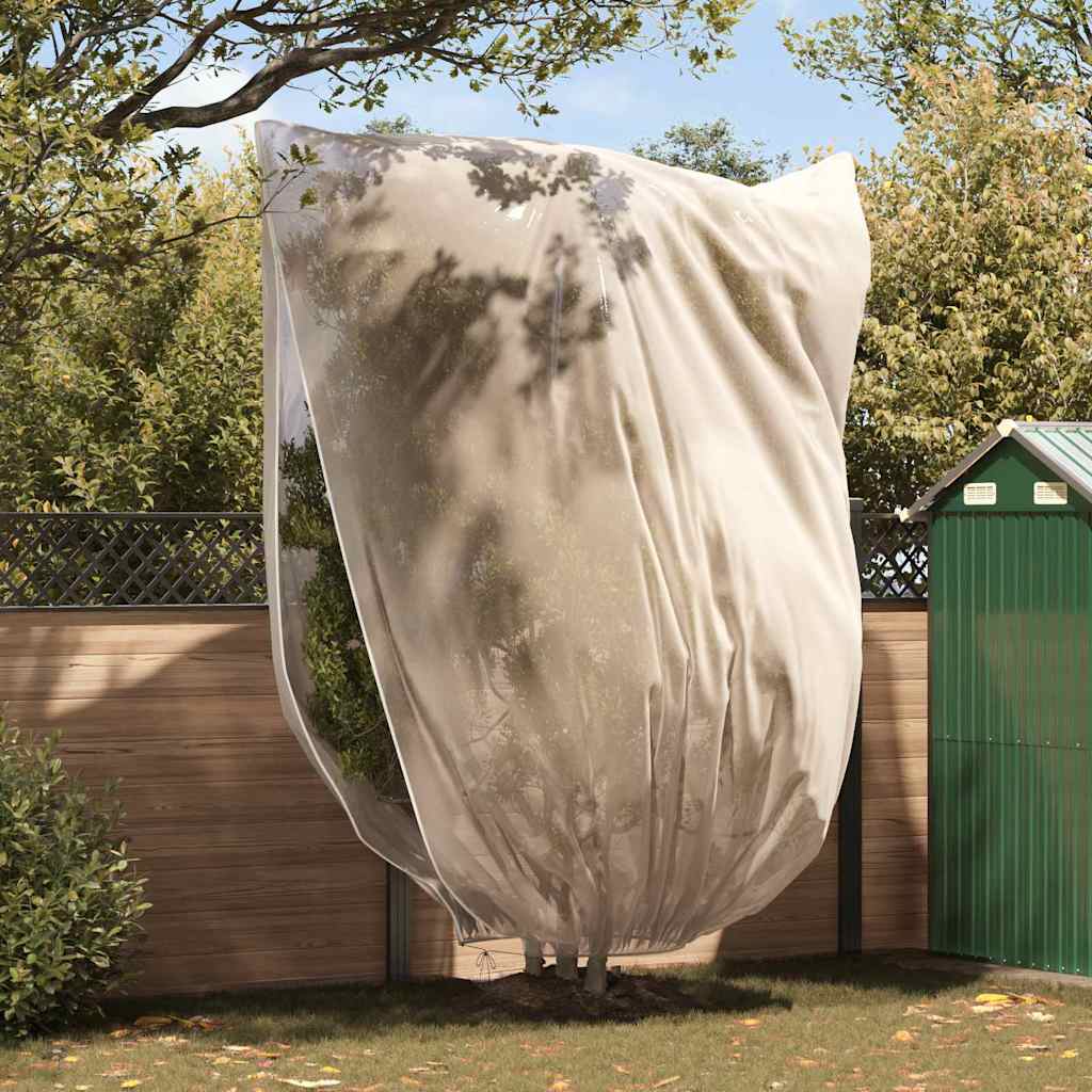 Frost Protection Plant Fleece Covers Beige 3.5 x 2.5 m