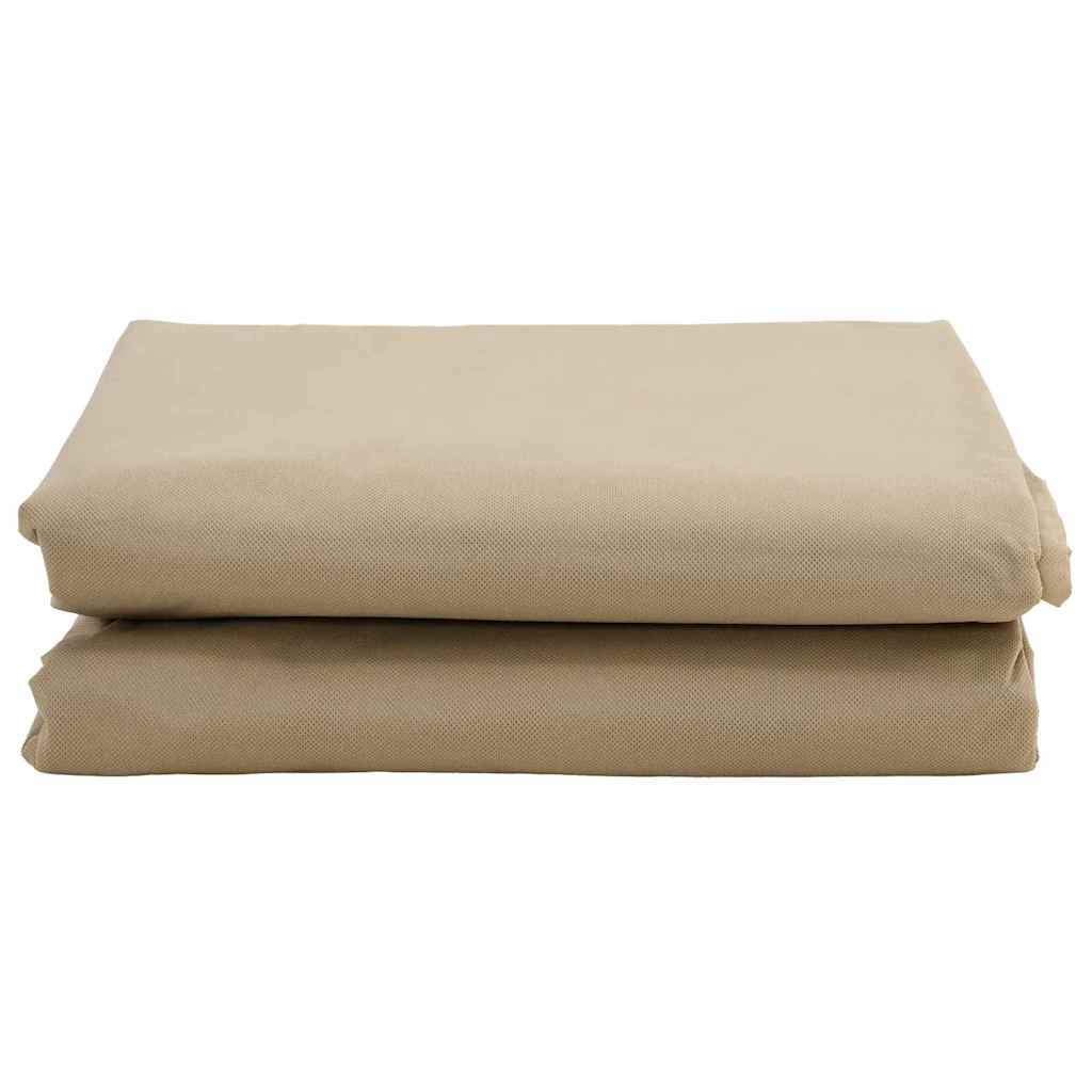 Frost Protection Plant Fleece Covers Beige 3.5 x 2.5 m