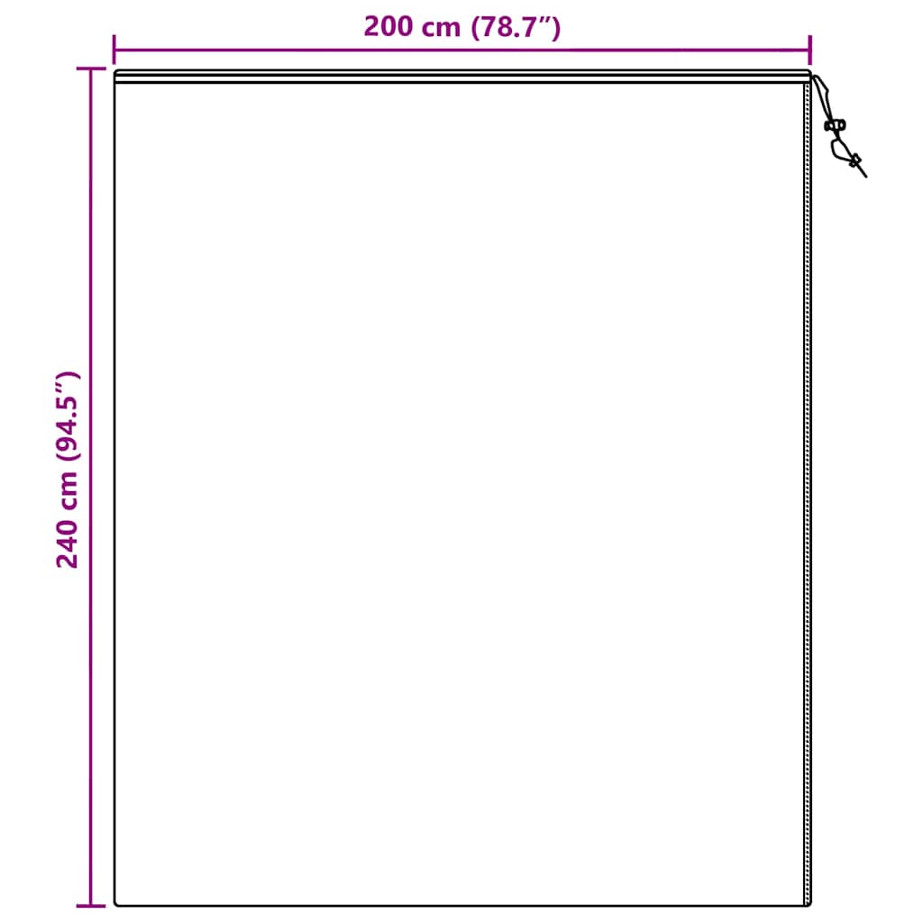 Frost Protection Plant Fleece Covers 3 pcs Beige 2.4 x 2 m