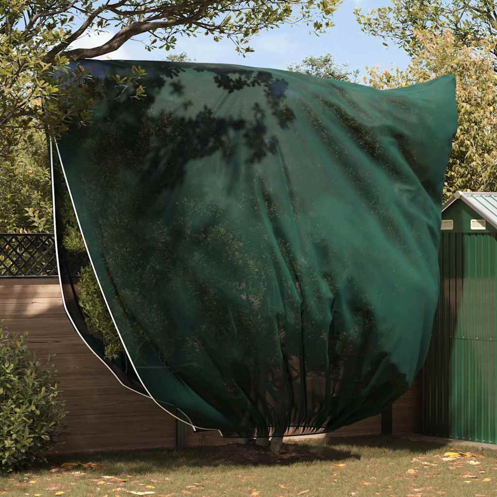 Frost Protection Plant Fleece Covers 3 pcs Green 3 x 3.93 m