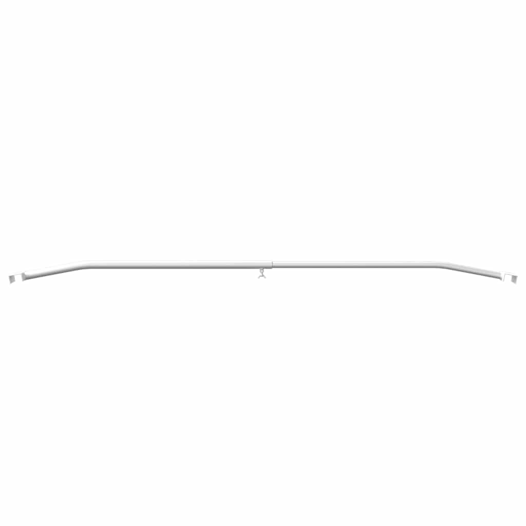 Tarpaulin Bracket for Trailers 4 pcs Silver 102-155 cm Aluminum