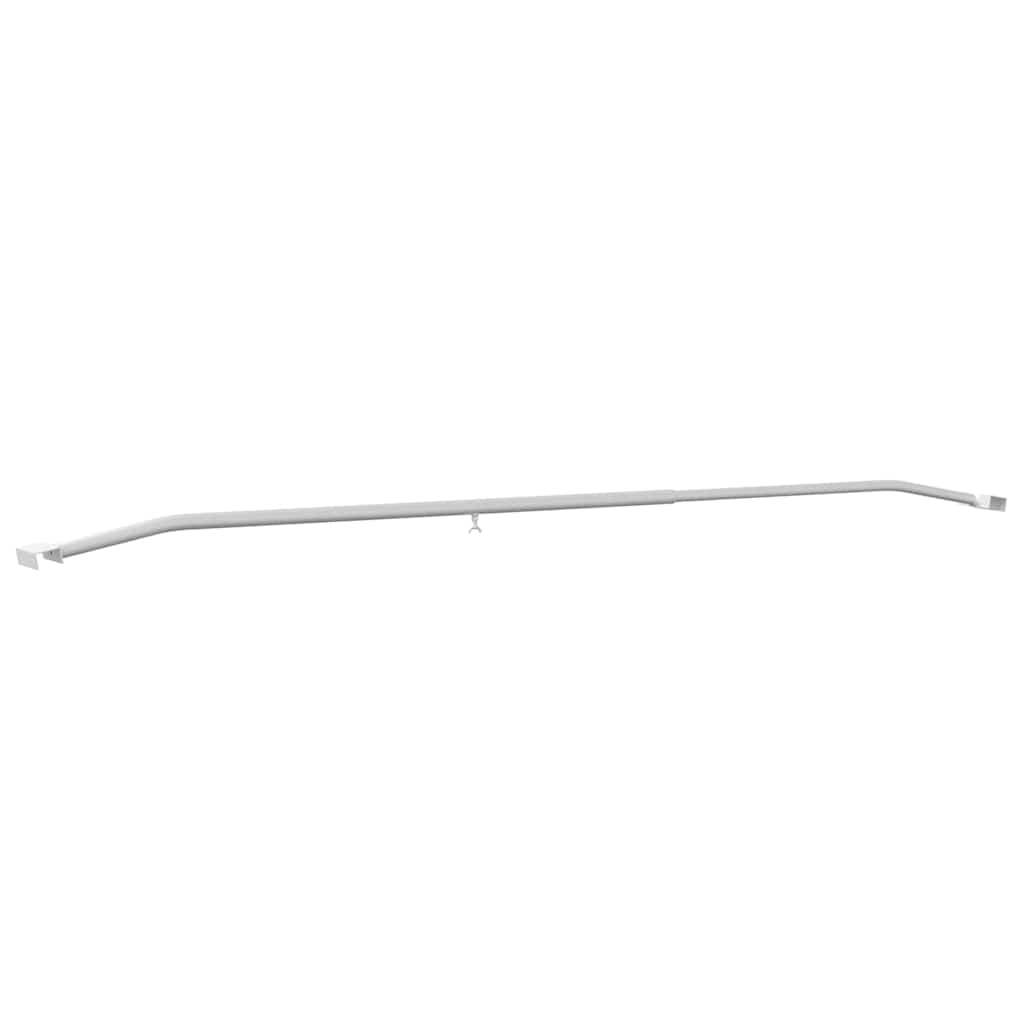 Tarpaulin Bracket for Trailers 2 pcs Silver 136-218 cm Aluminum
