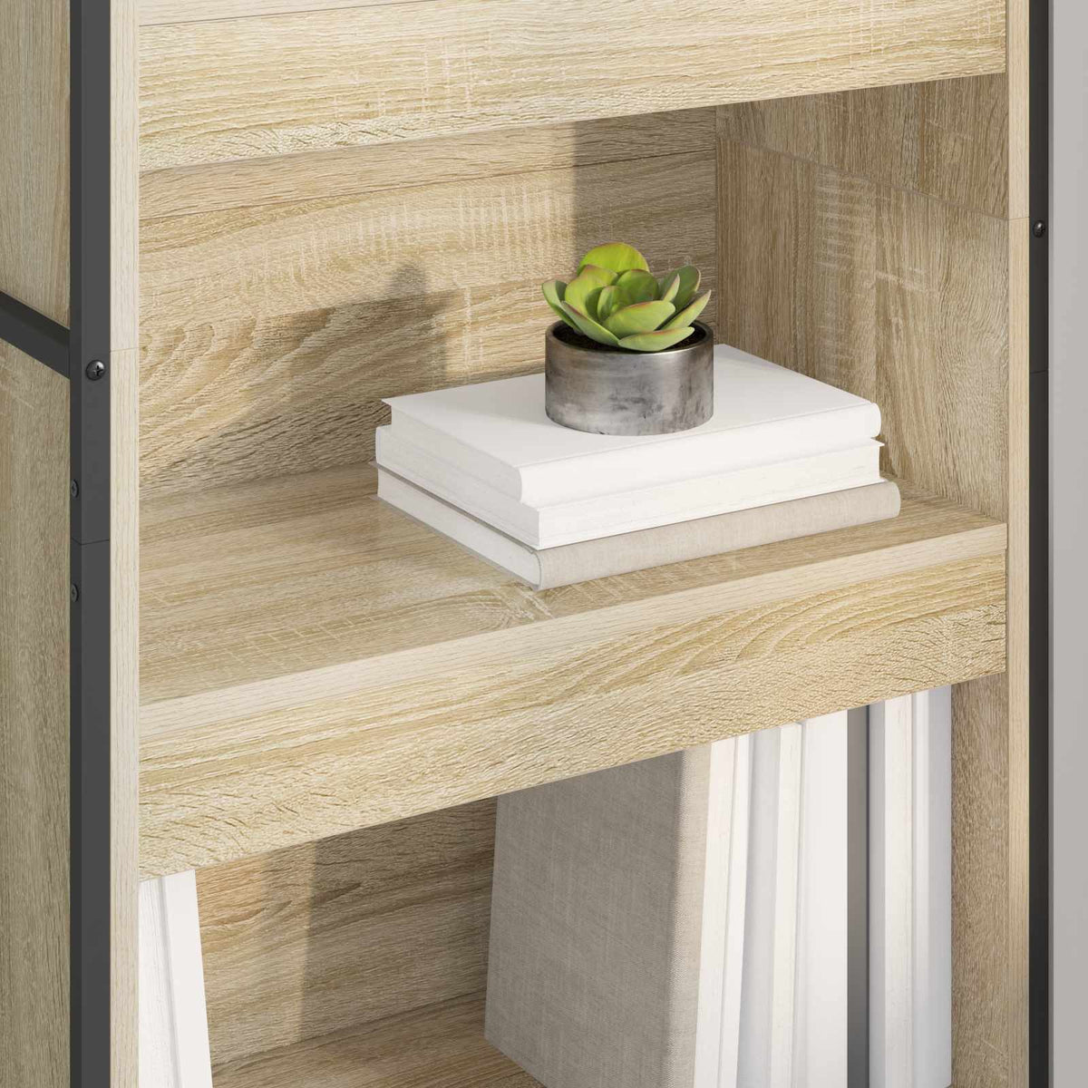 Book Cabinet 60 x 30 x 189.5 cm Engineered Wood Sonoma