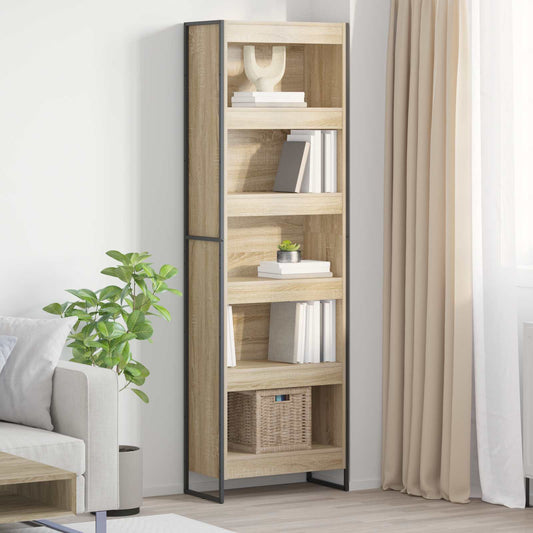 Book Cabinet 60 x 30 x 189.5 cm Engineered Wood Sonoma