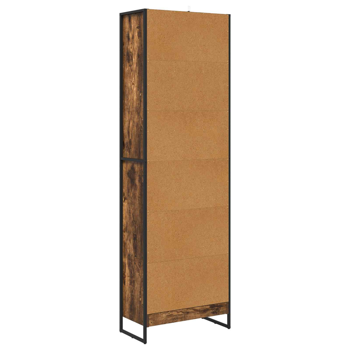 Book Cabinet 60 x 30 x 189.5 cm Engineered Wood Smoke Oak