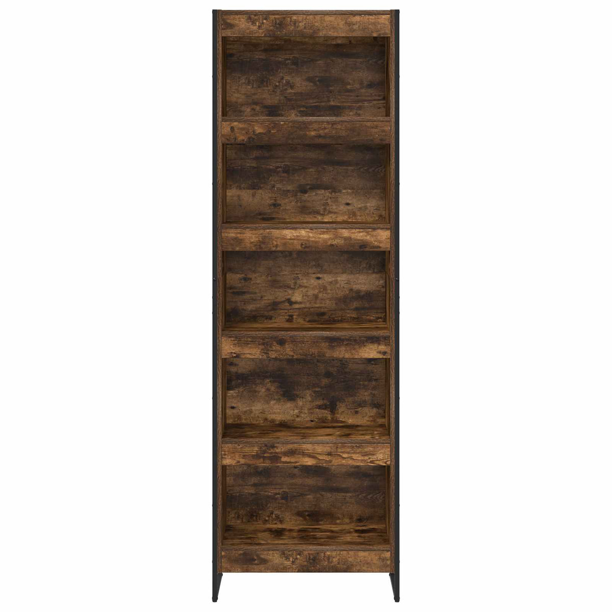 Book Cabinet 60 x 30 x 189.5 cm Engineered Wood Smoke Oak