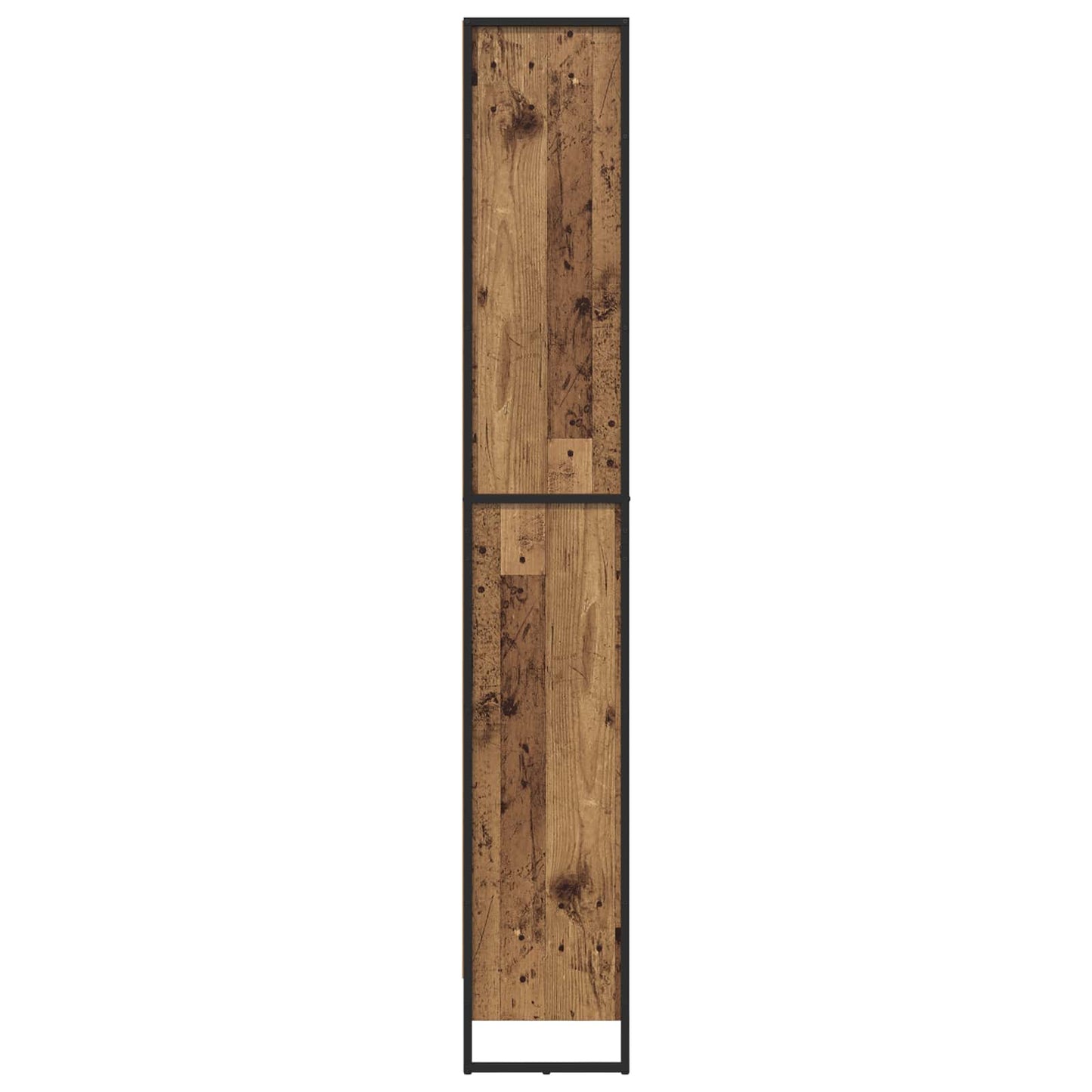 Book Cabinet 2 pcs Old Wood 60 x 30 x 189.5 cm Engineered Wood