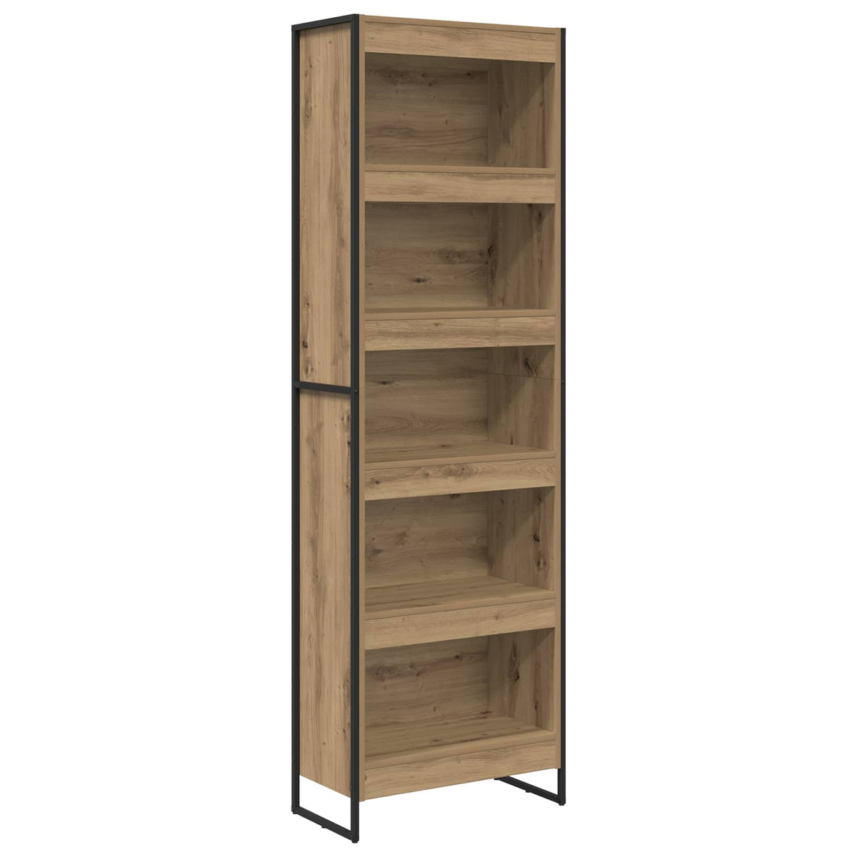 Book Cabinet 60 x 30 x 189.5 cm Engineered Wood Artisian Oak
