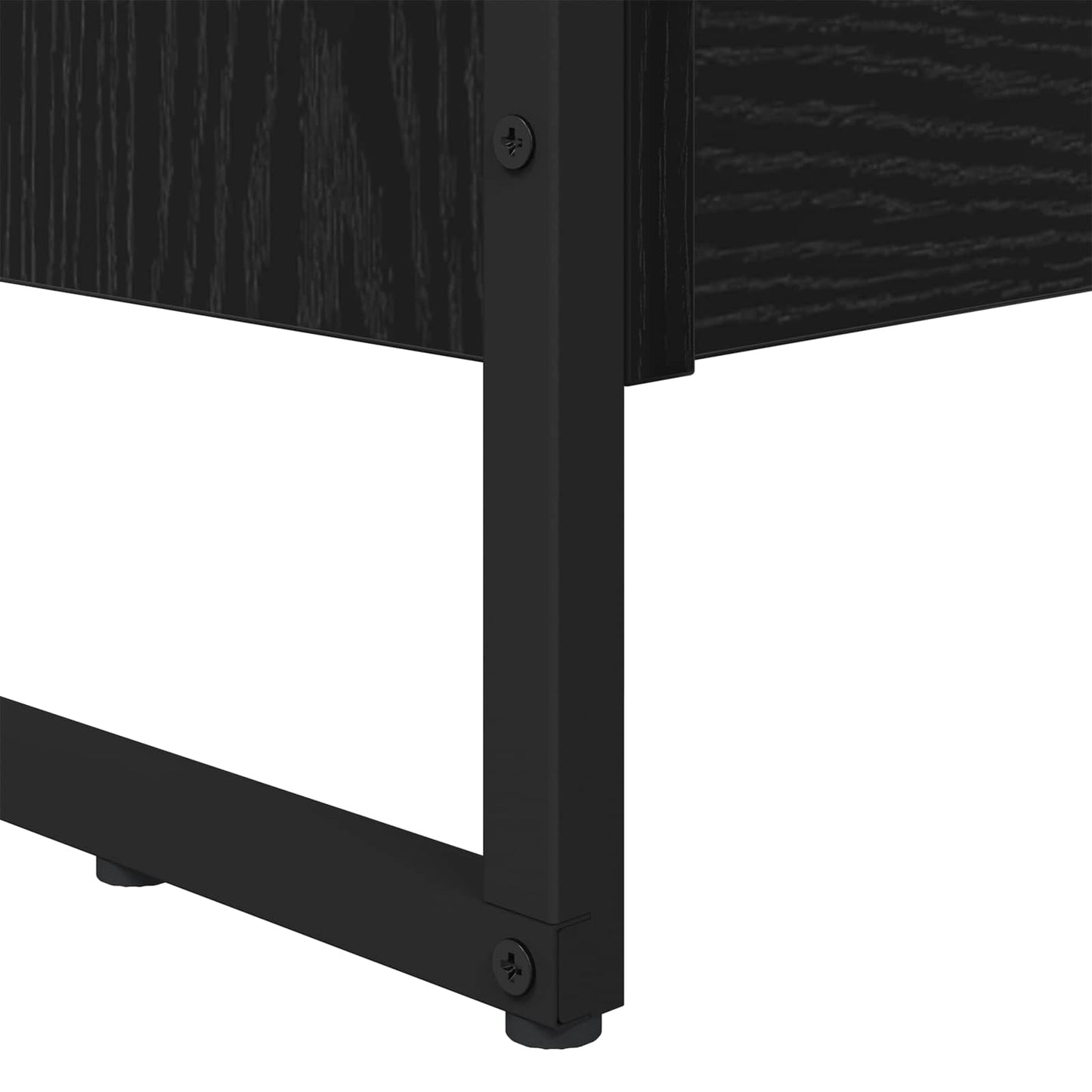 Book Cabinet 2 pcs Black Oak 80 x 30 x 155 cm Engineered Wood