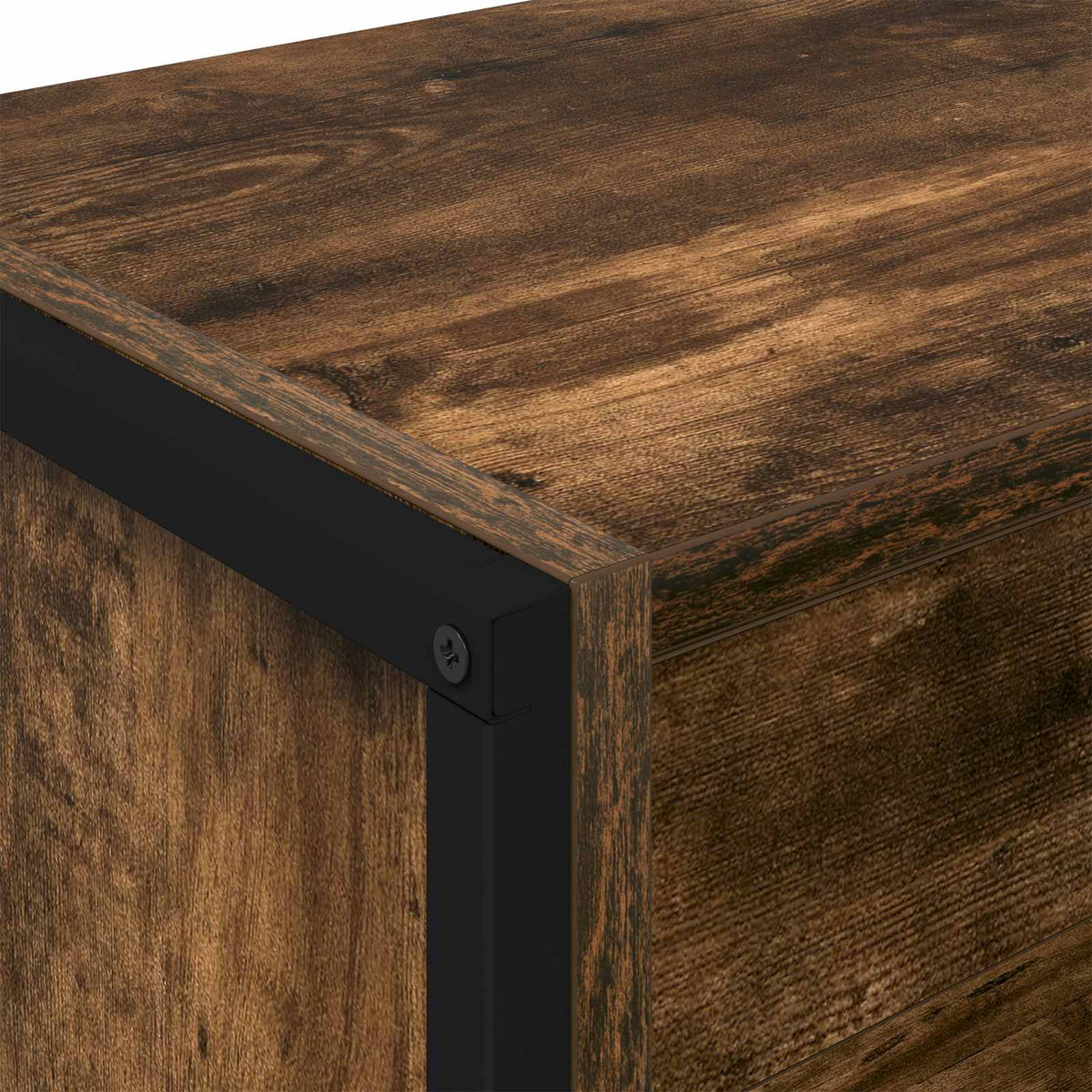 Book Cabinet 80 x 30 x 155 cm Engineered Wood Smoke Oak