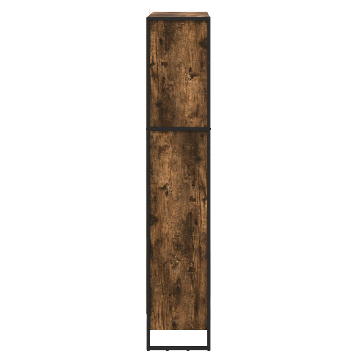 Book Cabinet 80 x 30 x 155 cm Engineered Wood Smoke Oak