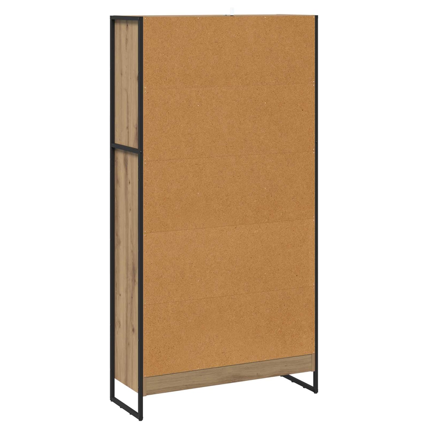 Book Cabinet 2 pcs Artisian Oak 80 x 30 x 155 cm