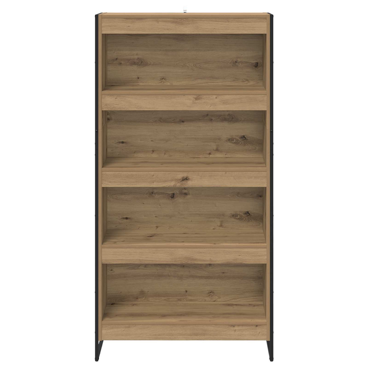 Book Cabinet 80 x 30 x 155 cm Engineered Wood Artisian Oak