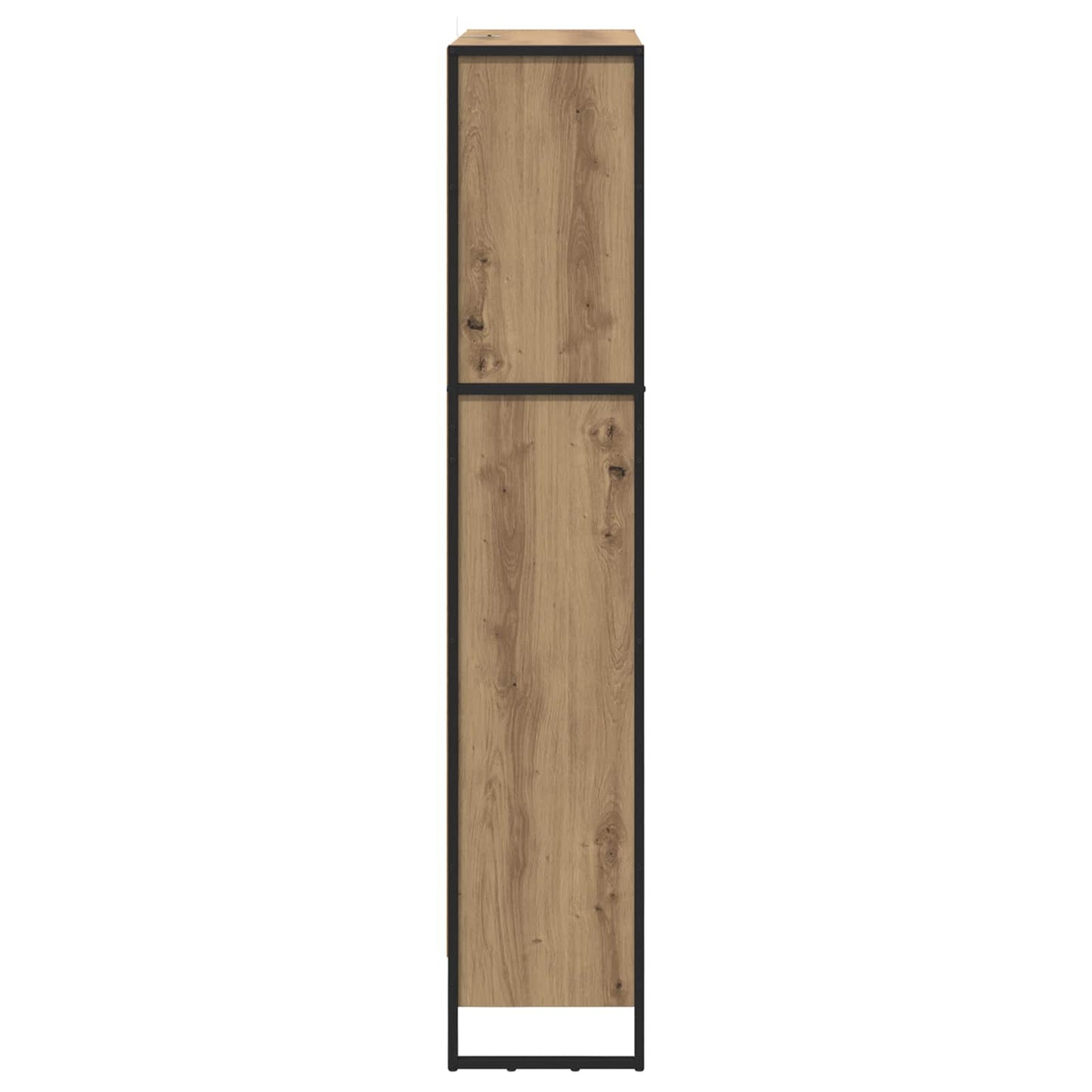Book Cabinet 2 pcs Artisian Oak 80 x 30 x 155 cm
