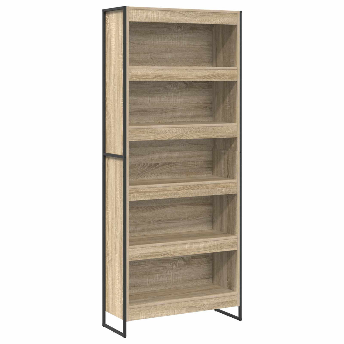 Book Cabinet 80 x 30 x 189.5 cm Engineered Wood Sonoma