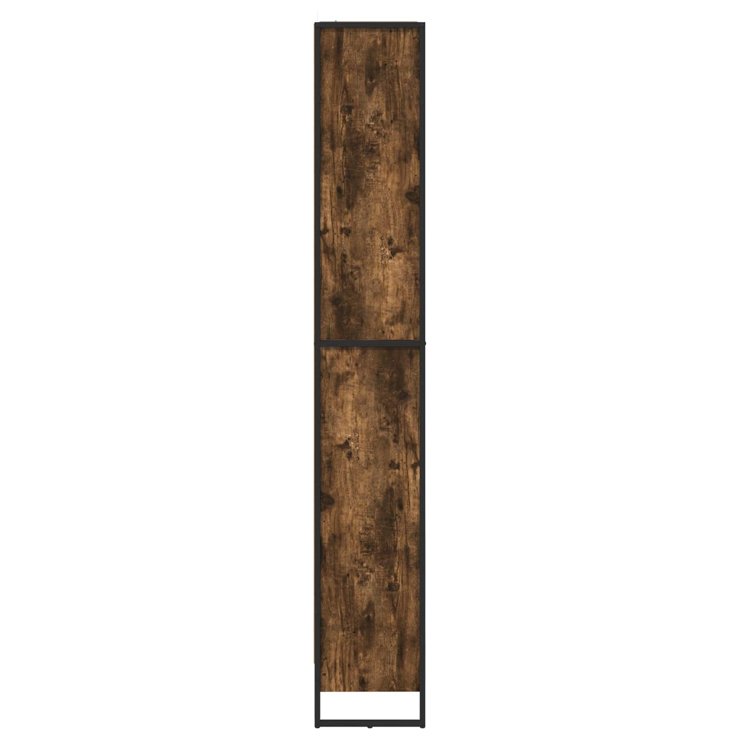 Book Cabinet 2 pcs Smoke Oak 80 x 30 x 189.5 cm Engineered Wood