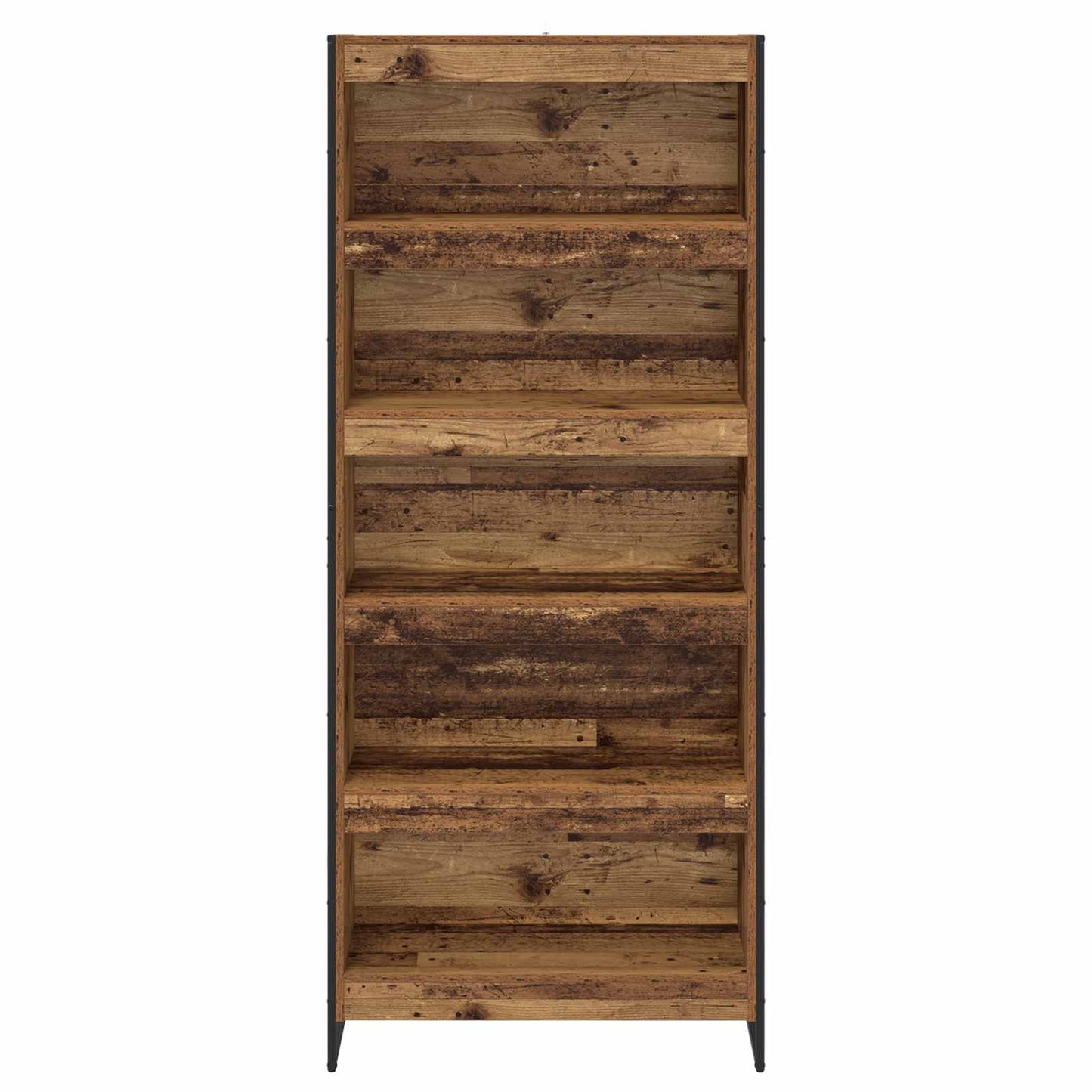 Book Cabinet 2 pcs Old Wood 80 x 30 x 189.5 cm Engineered Wood