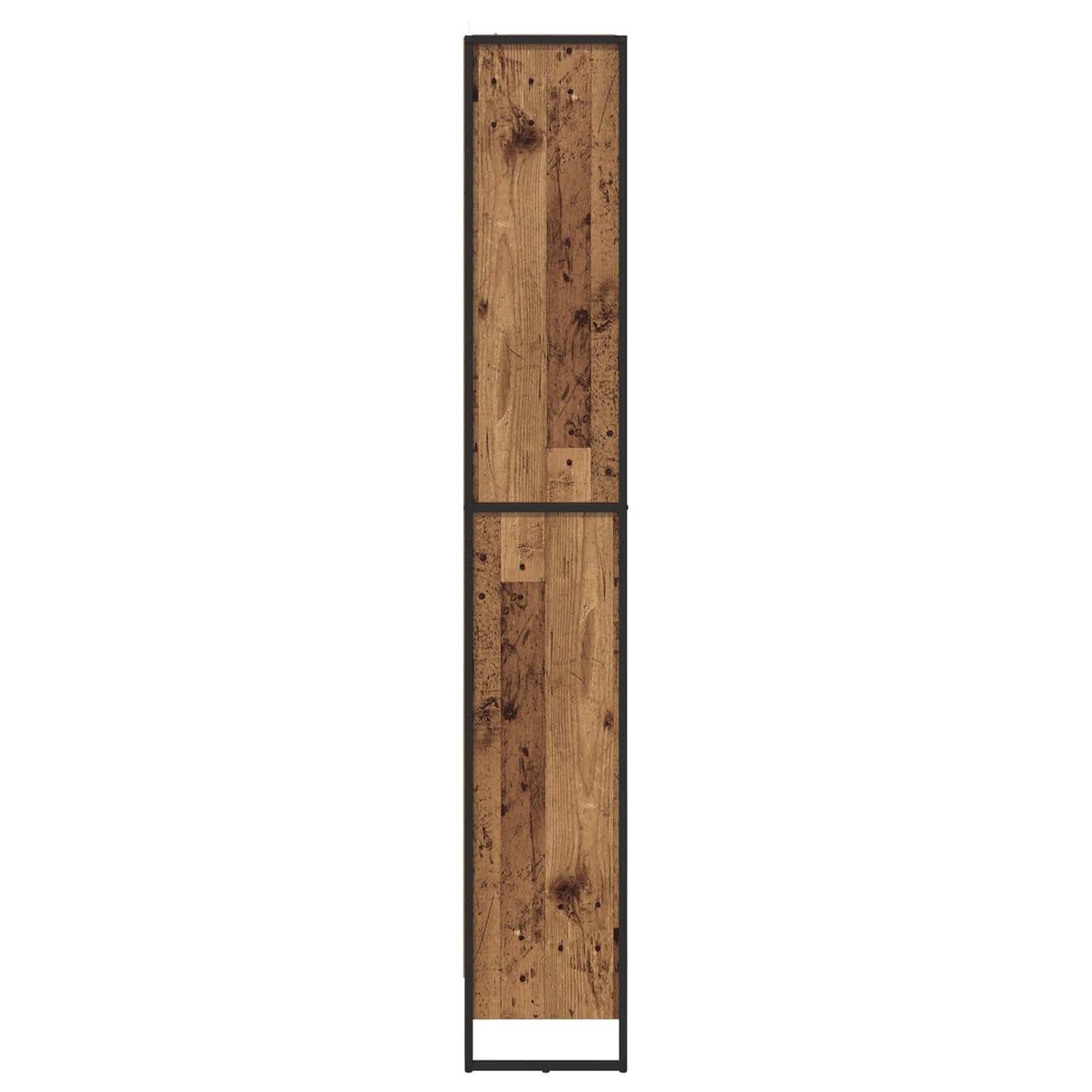 Book Cabinet 2 pcs Old Wood 80 x 30 x 189.5 cm Engineered Wood