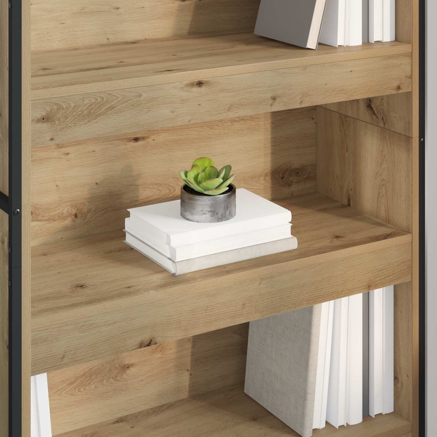 Book Cabinet 2 pcs Artisian Oak 80 x 30 x 189.5 cm