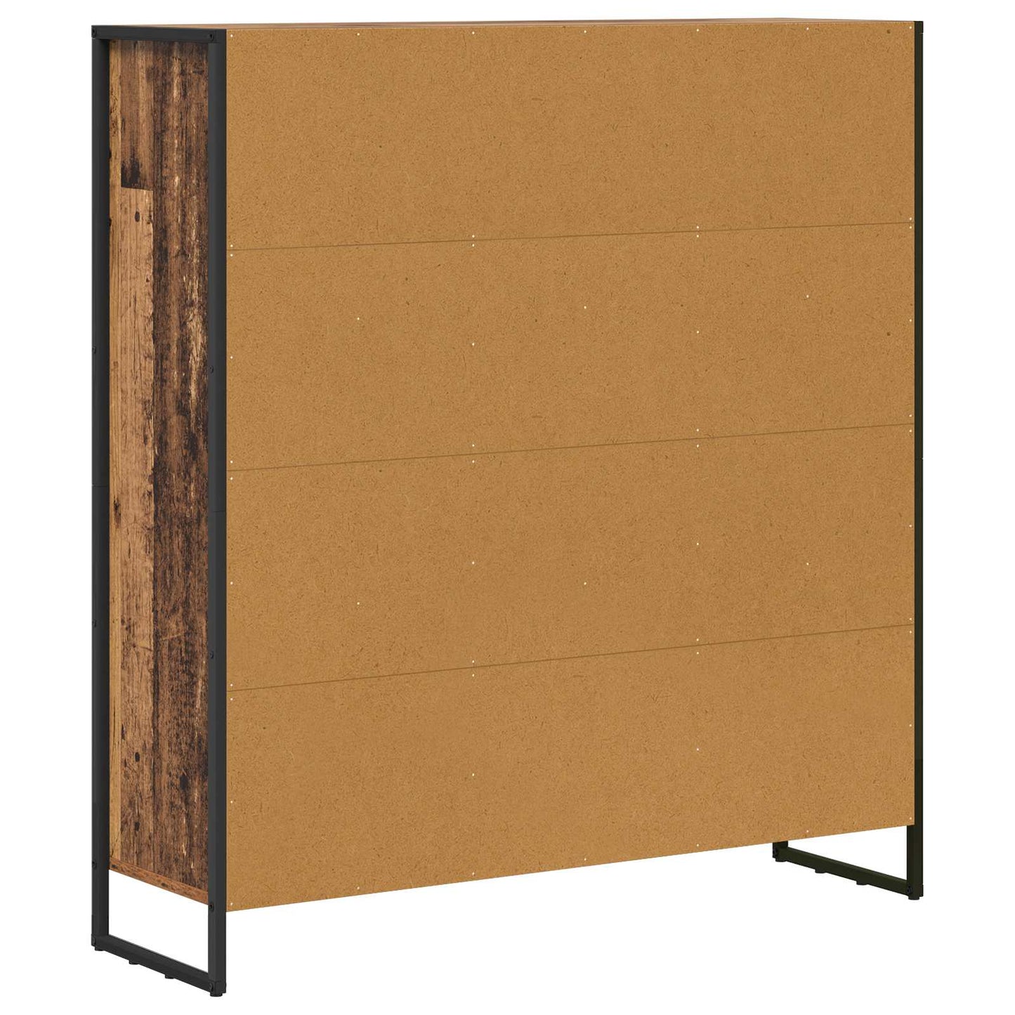 Book Cabinet 99.5 x 30 x 108 cm Engineered Wood Old Wood
