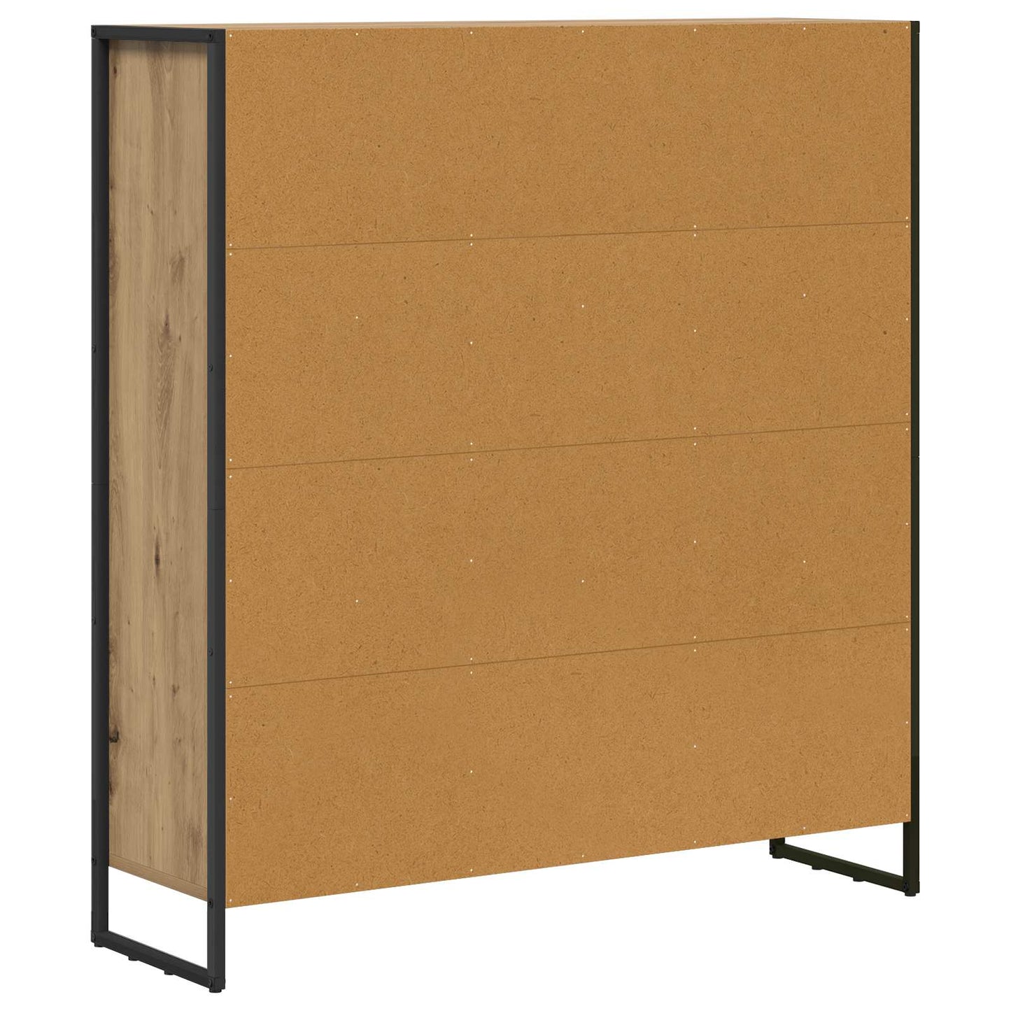 Book Cabinet 99.5 x 30 x 108 cm Engineered Wood Artisian Oak