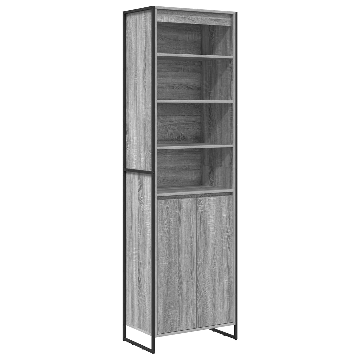 Tall Cabinets Grey Sonoma 60 x 36 x 200 cm Engineered Wood