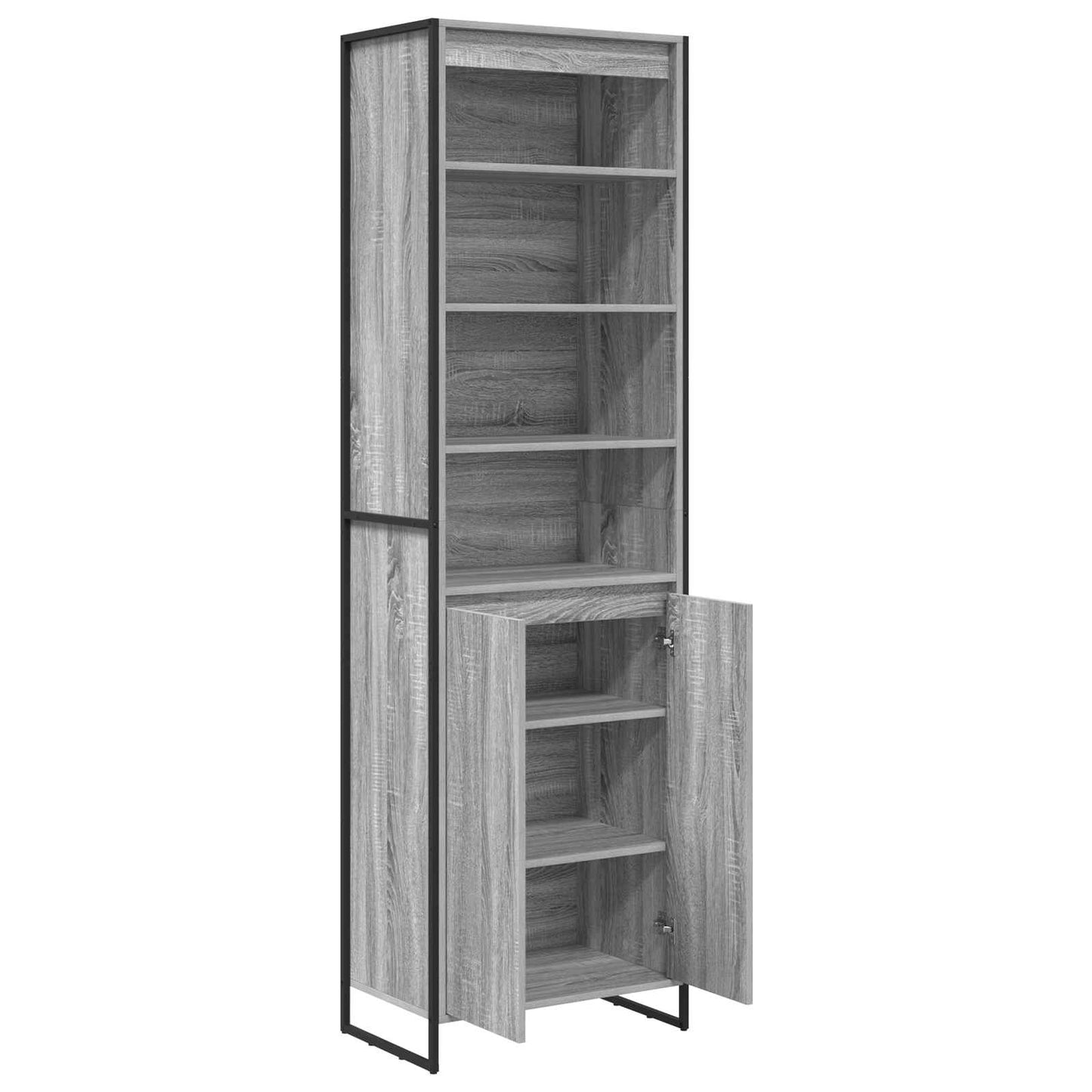 Tall Cabinets Grey Sonoma 60 x 36 x 200 cm Engineered Wood