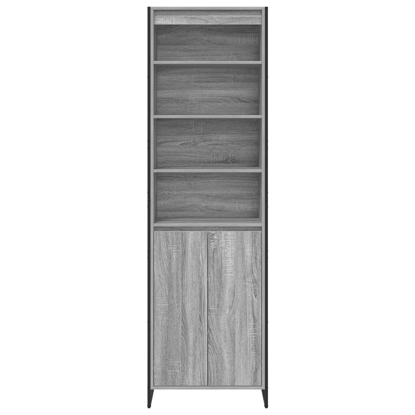 Tall Cabinets Grey Sonoma 60 x 36 x 200 cm Engineered Wood