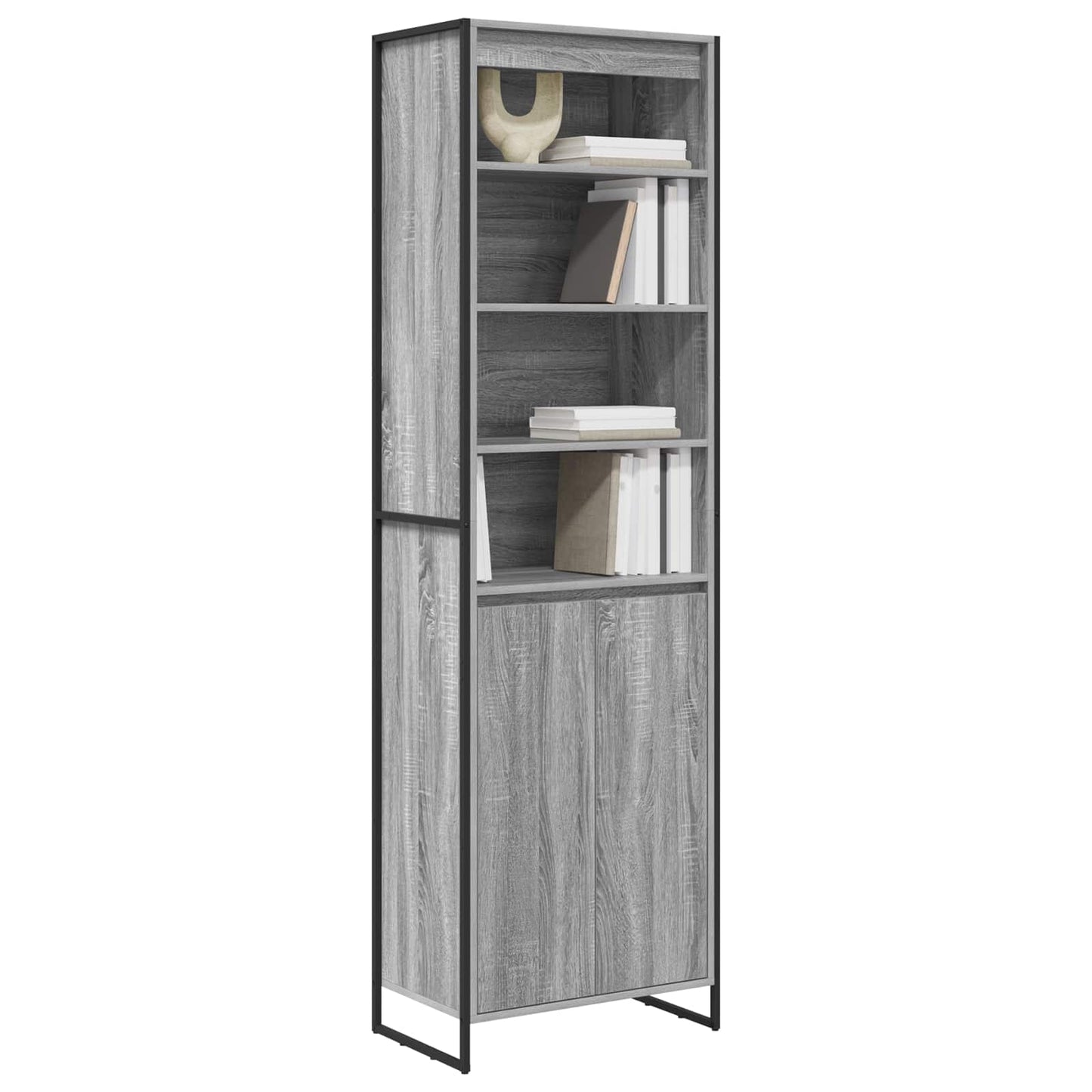 Tall Cabinets Grey Sonoma 60 x 36 x 200 cm Engineered Wood