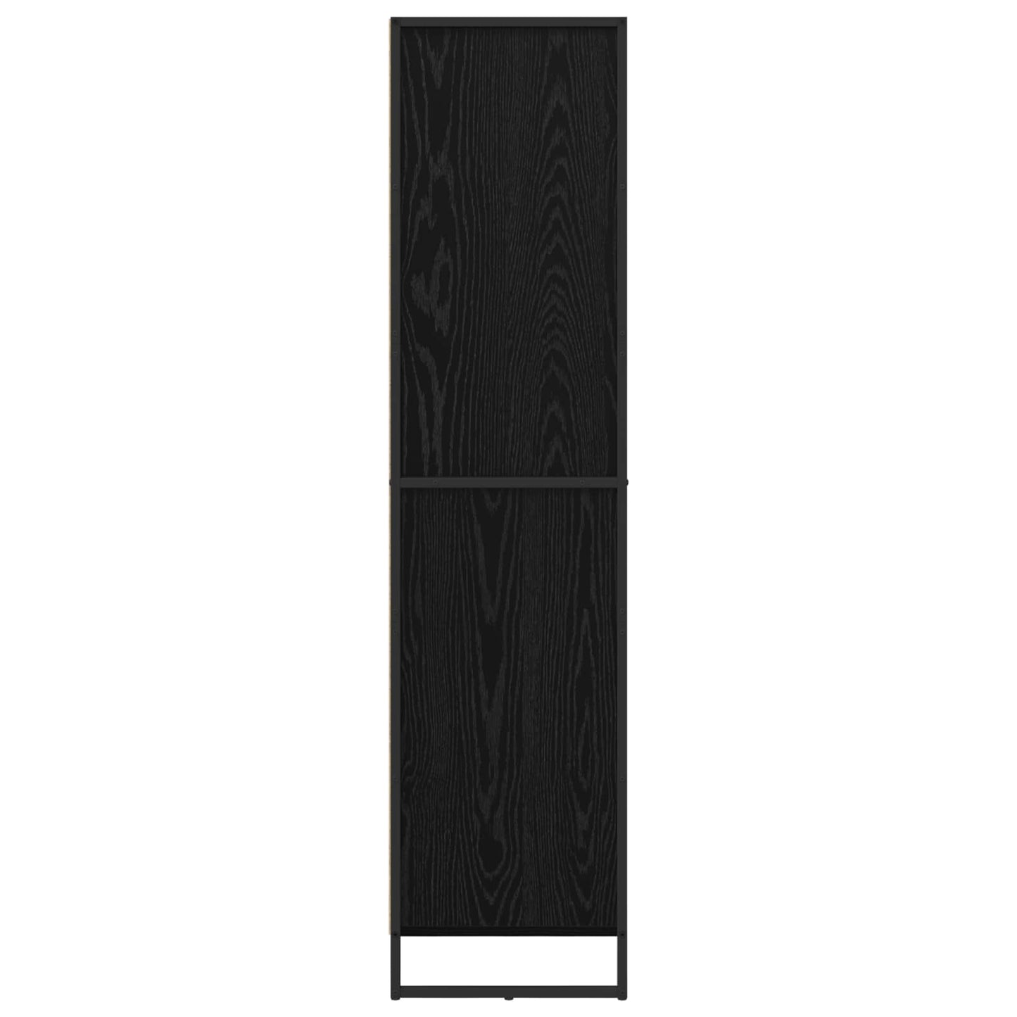 Sideboard Black Oak 81 x 36 x 150.5 cm Engineered Wood