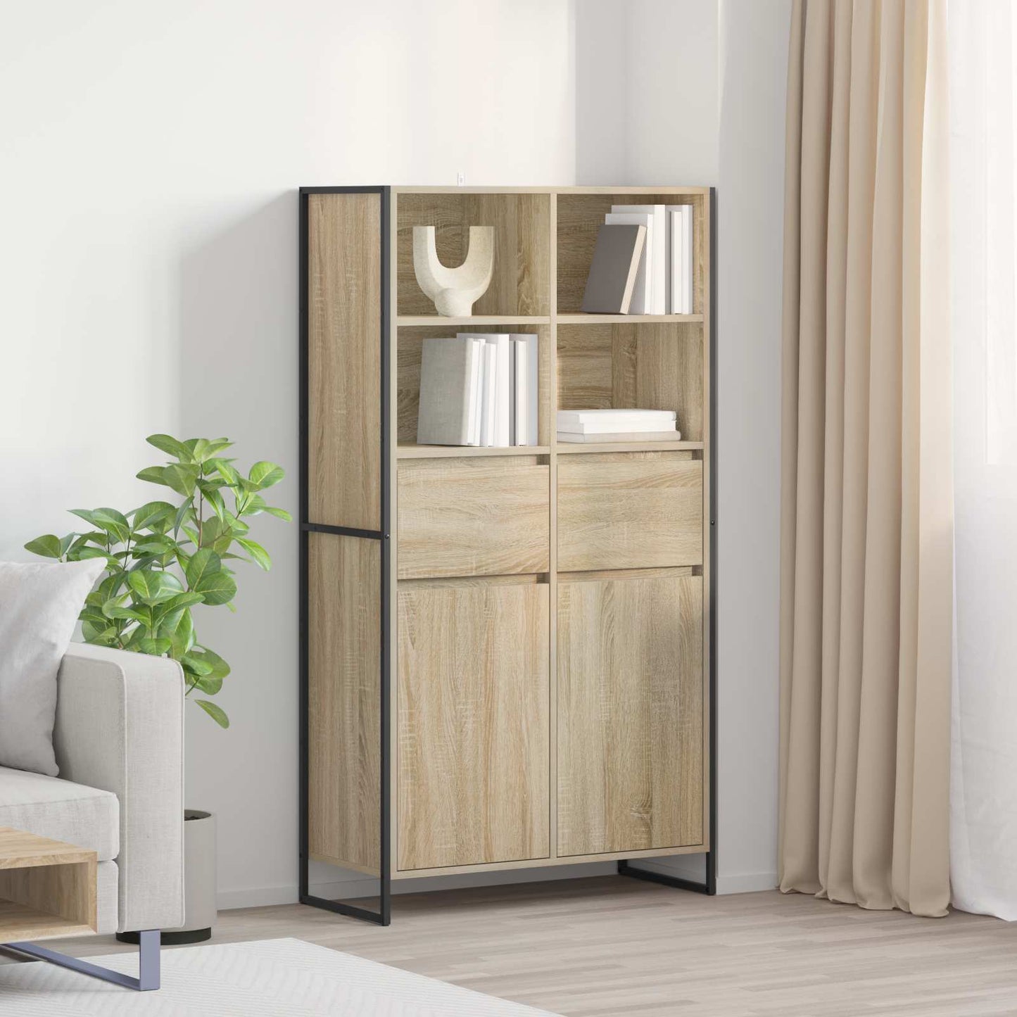 Sideboard Sonoma 81 x 36 x 150.5 cm Engineered Wood