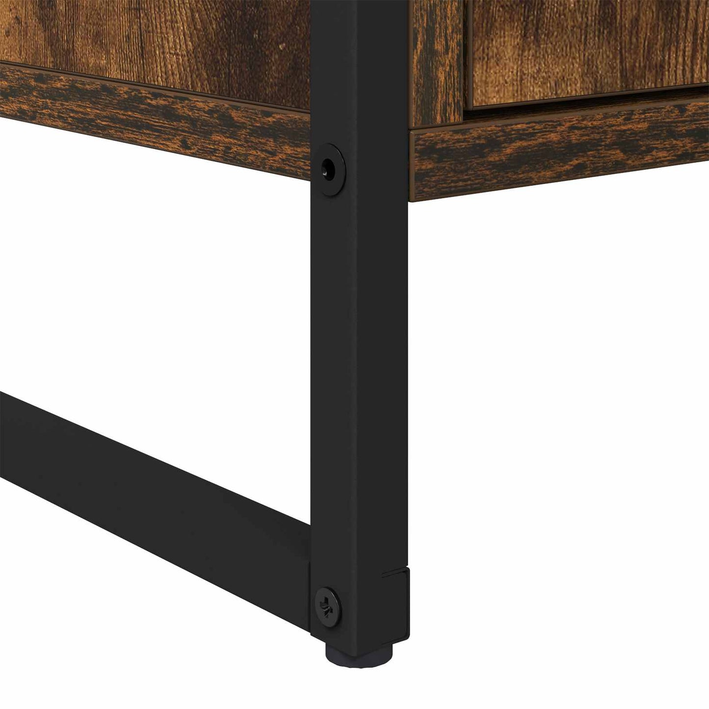 Sideboard Smoke Oak 81 x 36 x 150.5 cm Engineered Wood