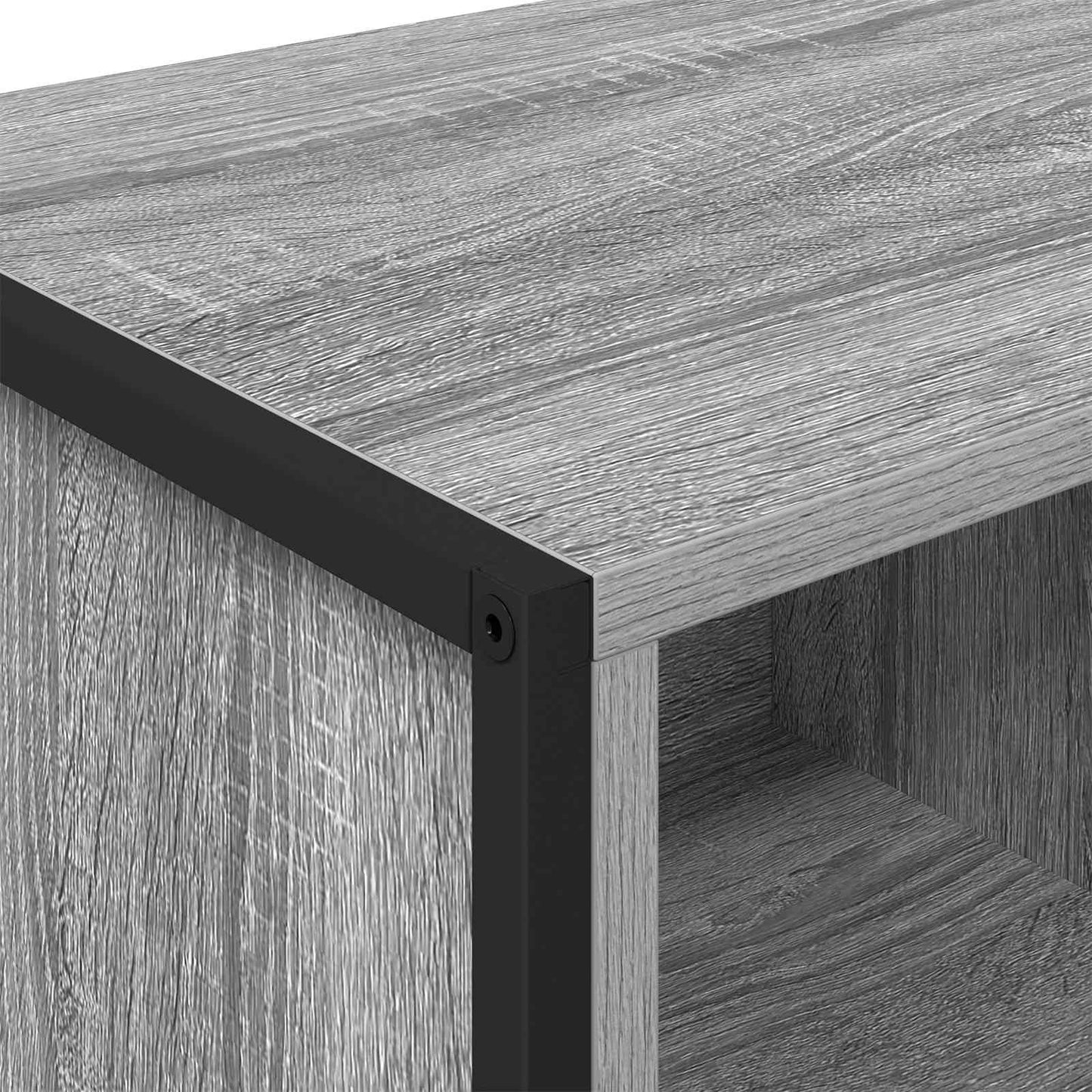 Sideboard Grey Sonoma 81 x 36 x 150.5 cm Engineered Wood