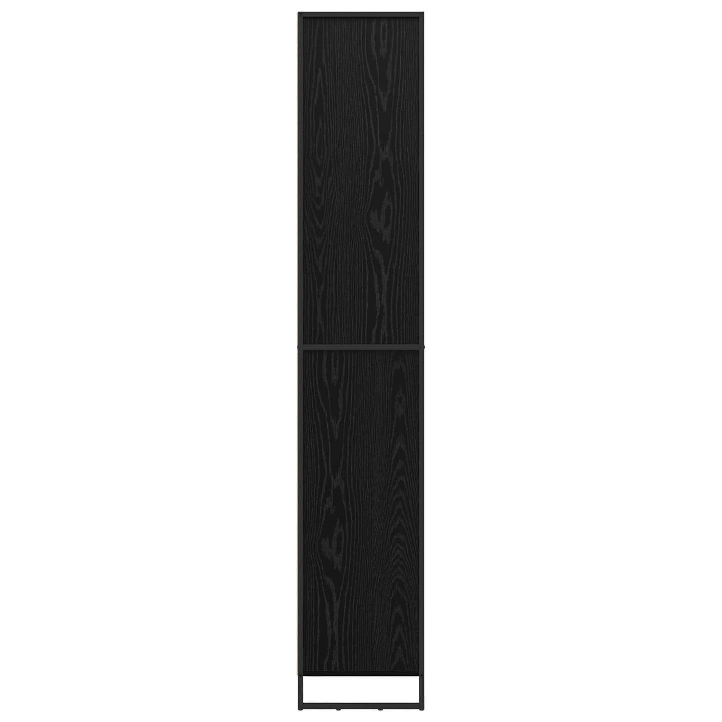 Tall Cabinets Black Oak 79 x 36 x 200 cm Engineered Wood