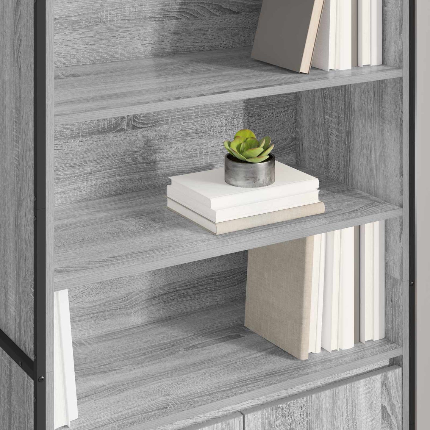 Tall Cabinets Grey Sonoma 79 x 36 x 200 cm Engineered Wood