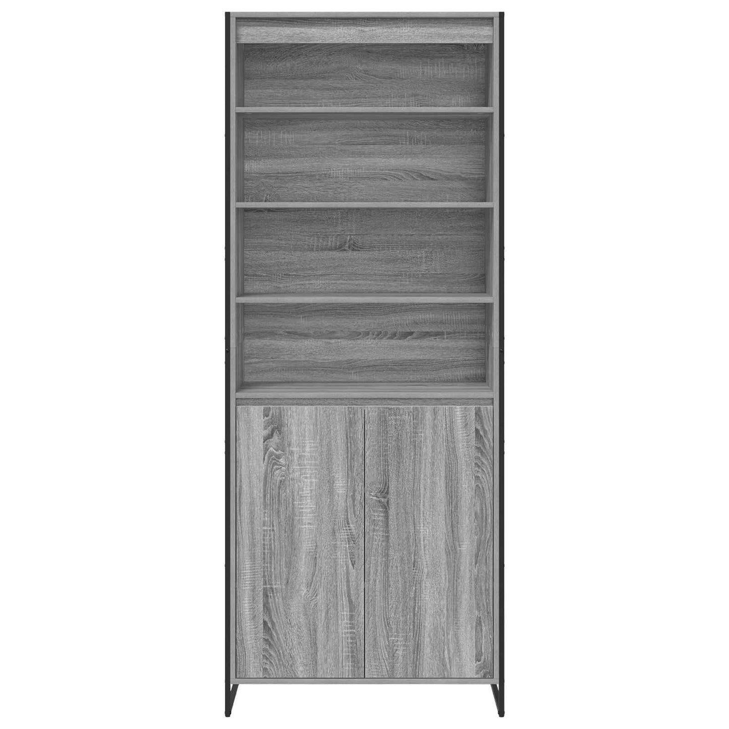 Tall Cabinets Grey Sonoma 79 x 36 x 200 cm Engineered Wood