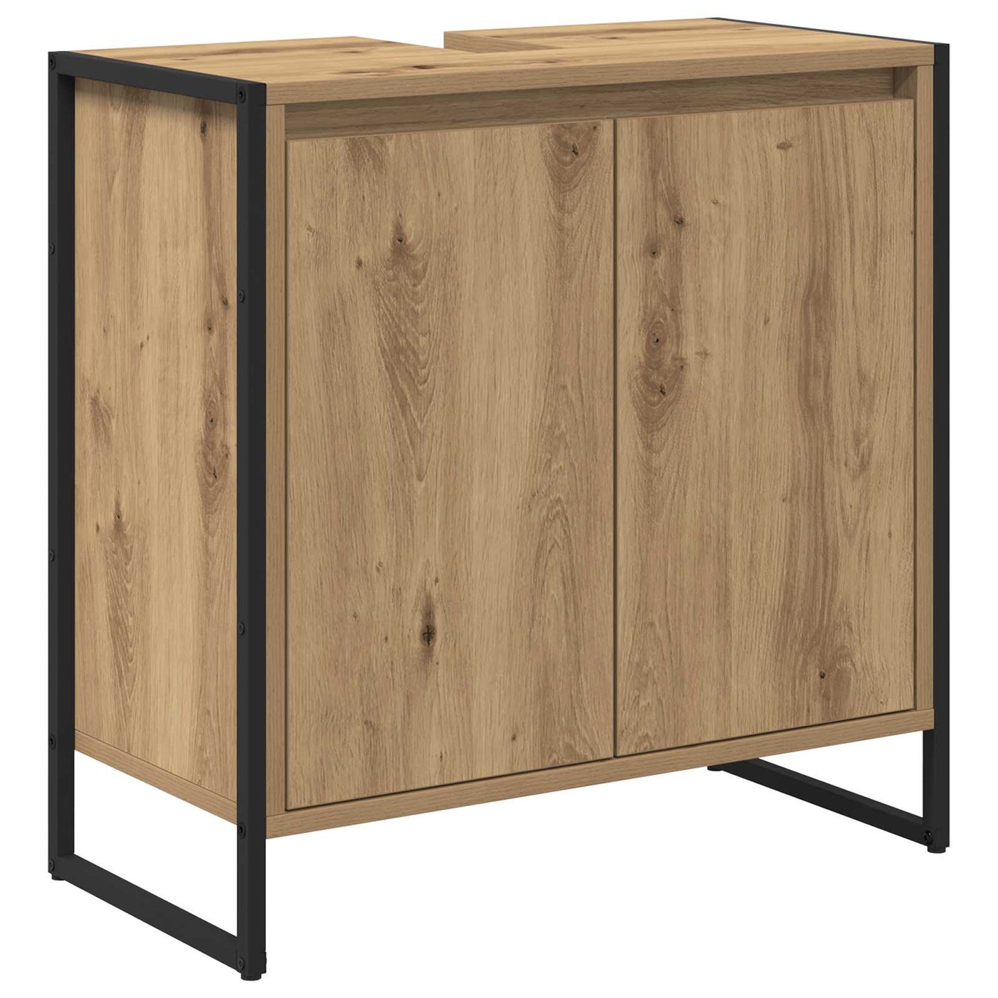 Bathroom Furniture Set 4 pcs Artisan Oak Engineered Wood
