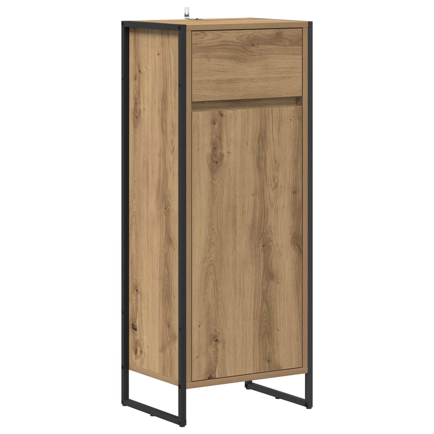 Bathroom Furniture Set 4 pcs Artisan Oak Engineered Wood