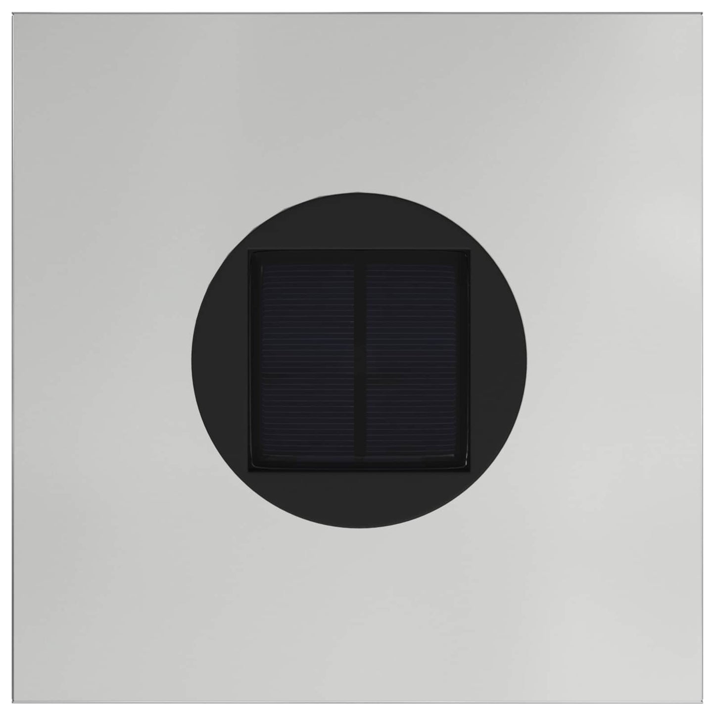 Solar Led Pathway Light 2 pcs Silver Galvanized