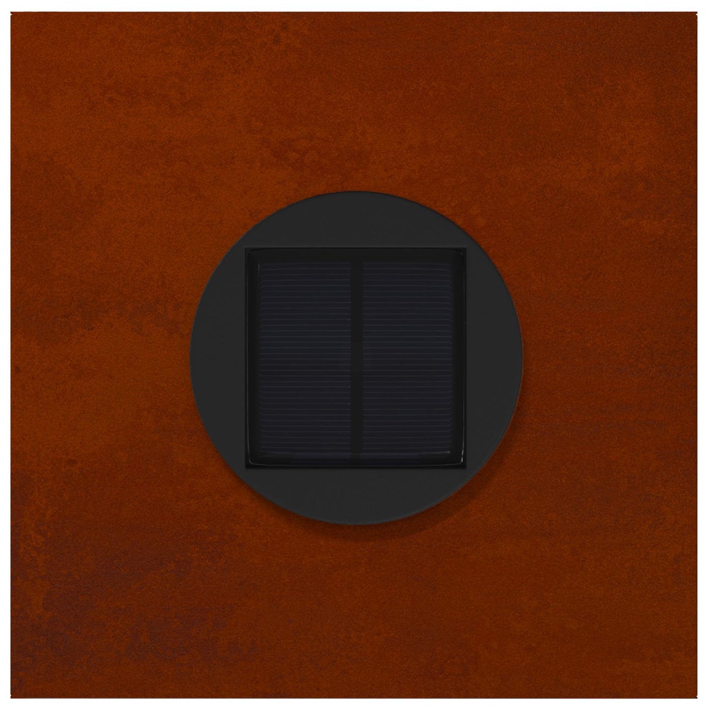 Solar Led Pathway Light 2 pcs Bronze Weathering Steel