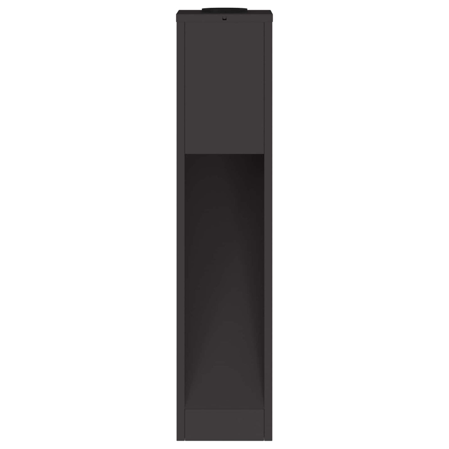 Solar Led Pathway Light 2 pcs Black Cold Rolled Steel