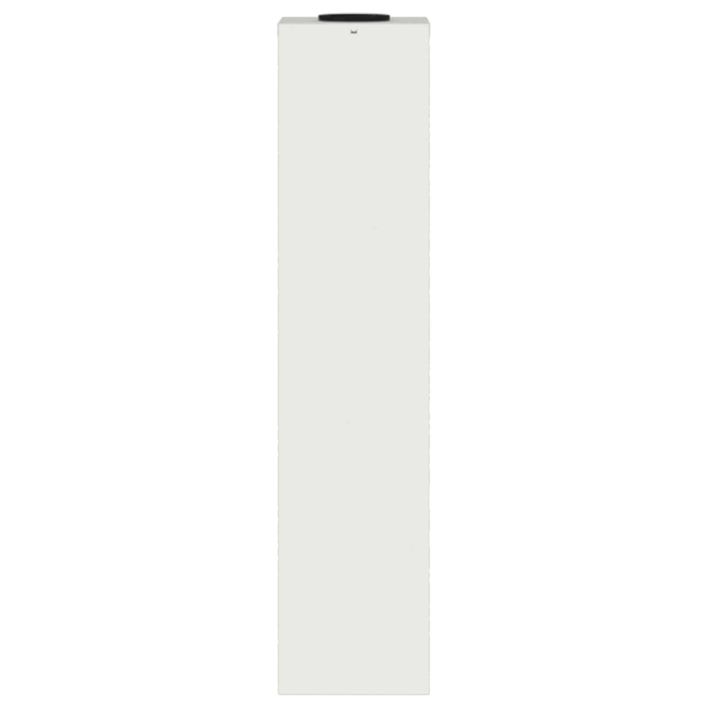 Solar Led Pathway Light 2 pcs White Cold Rolled Steel