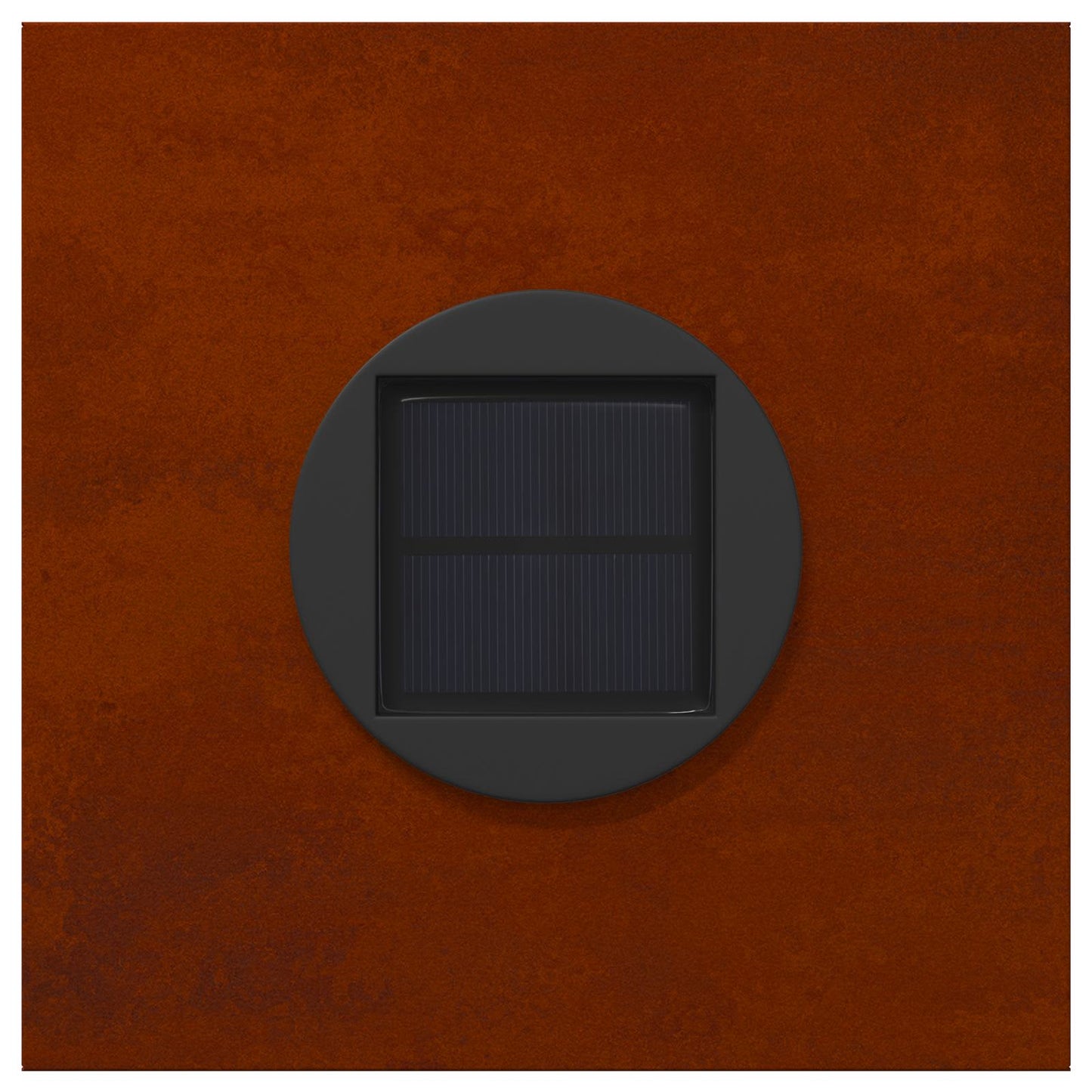 Solar Led Pathway Light 2 pcs Bronze Weathering Steel