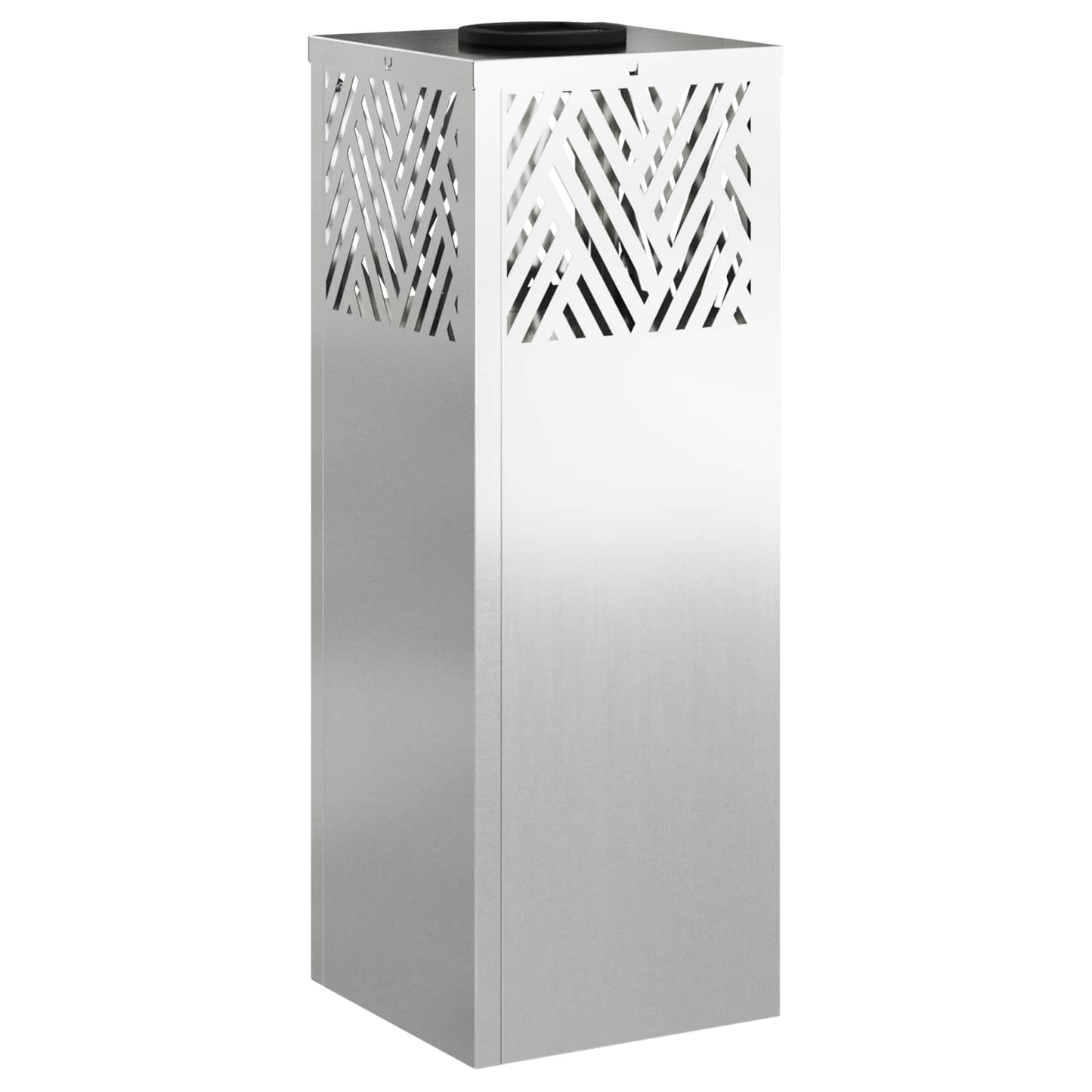 Solar LED Pathway Light 2 pcs Silver Galvanized