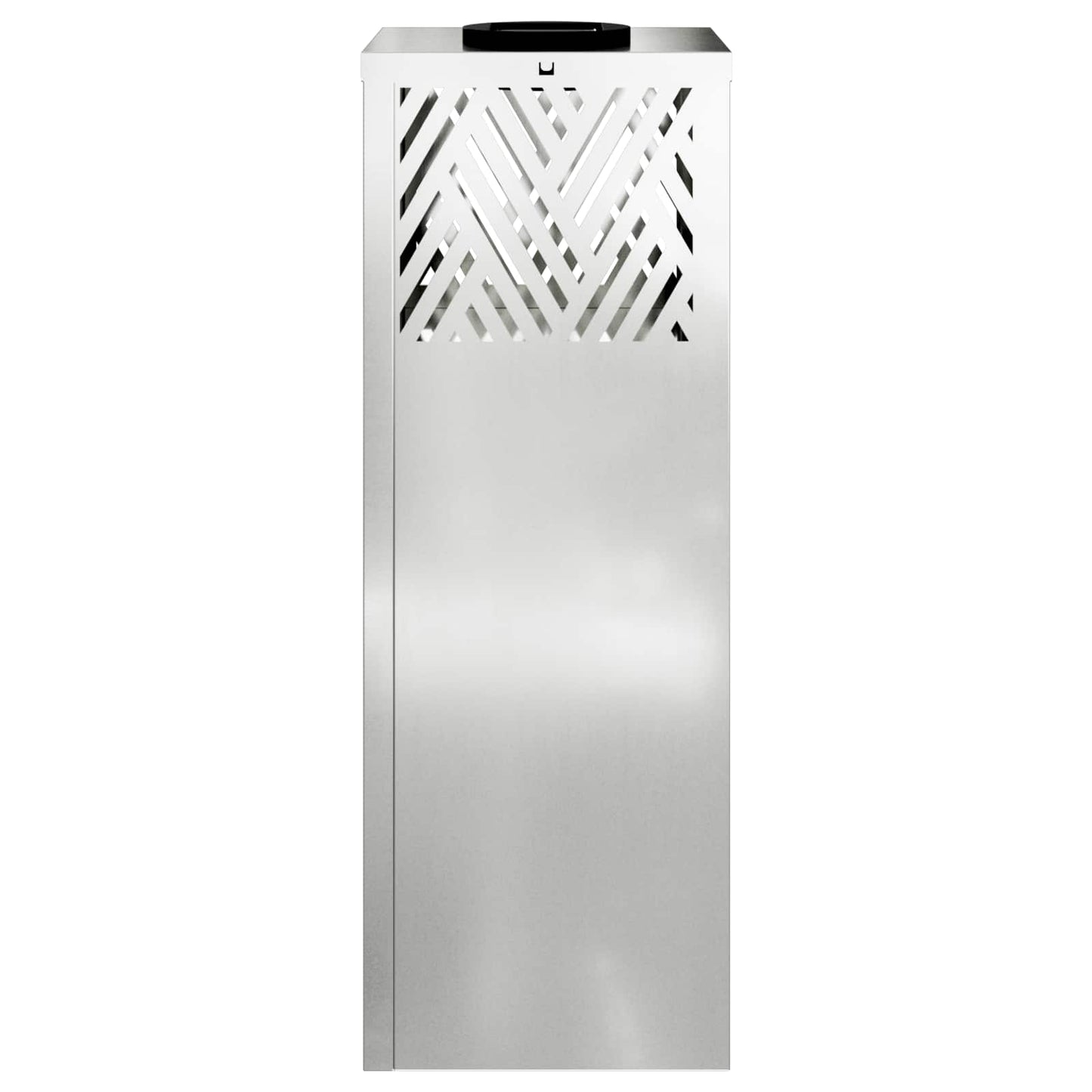 Solar LED Pathway Light 2 pcs Silver Galvanized