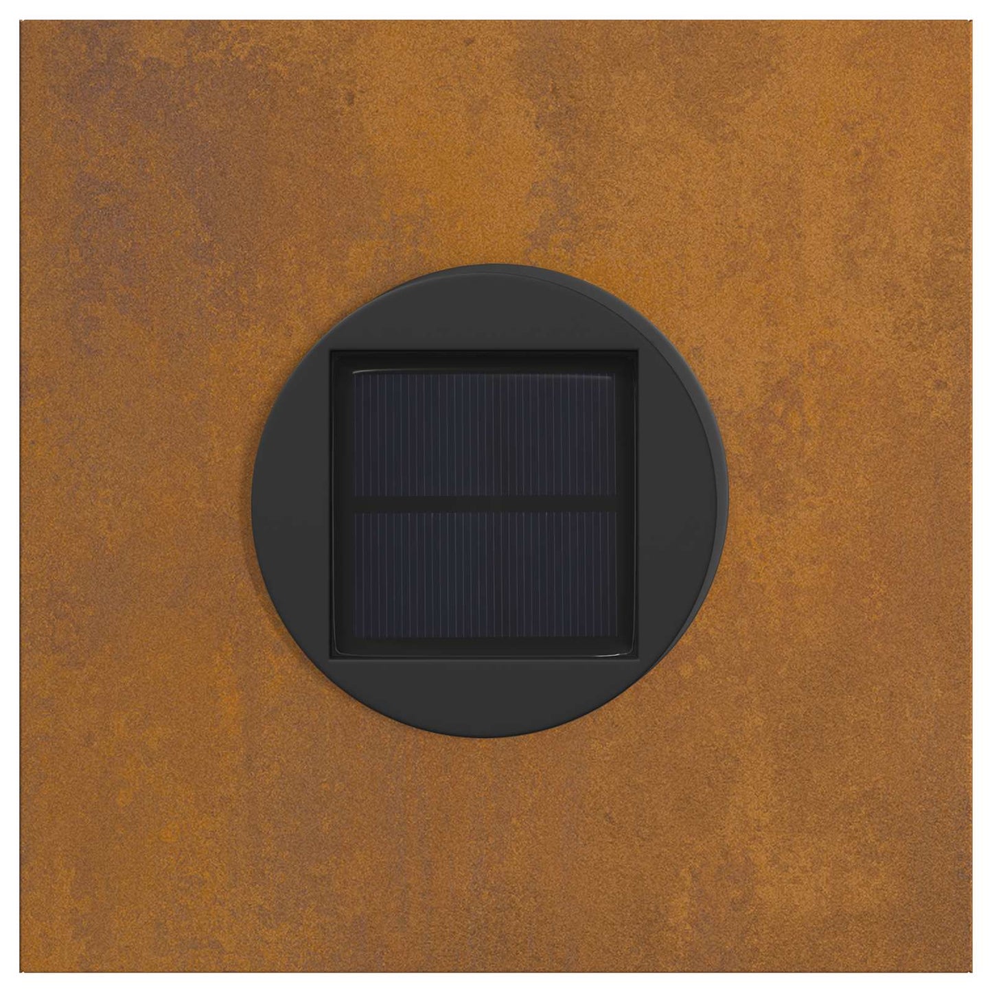 Solar LED Pathway Light 2 pcs Bronze Weathering Steel